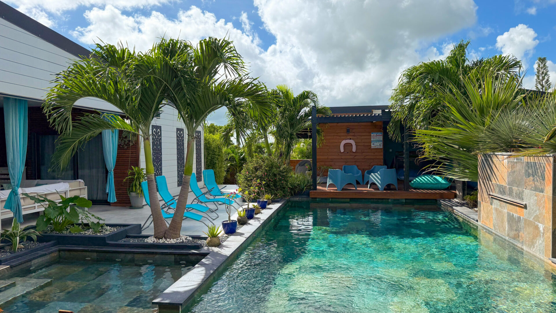 villa gosier piscine