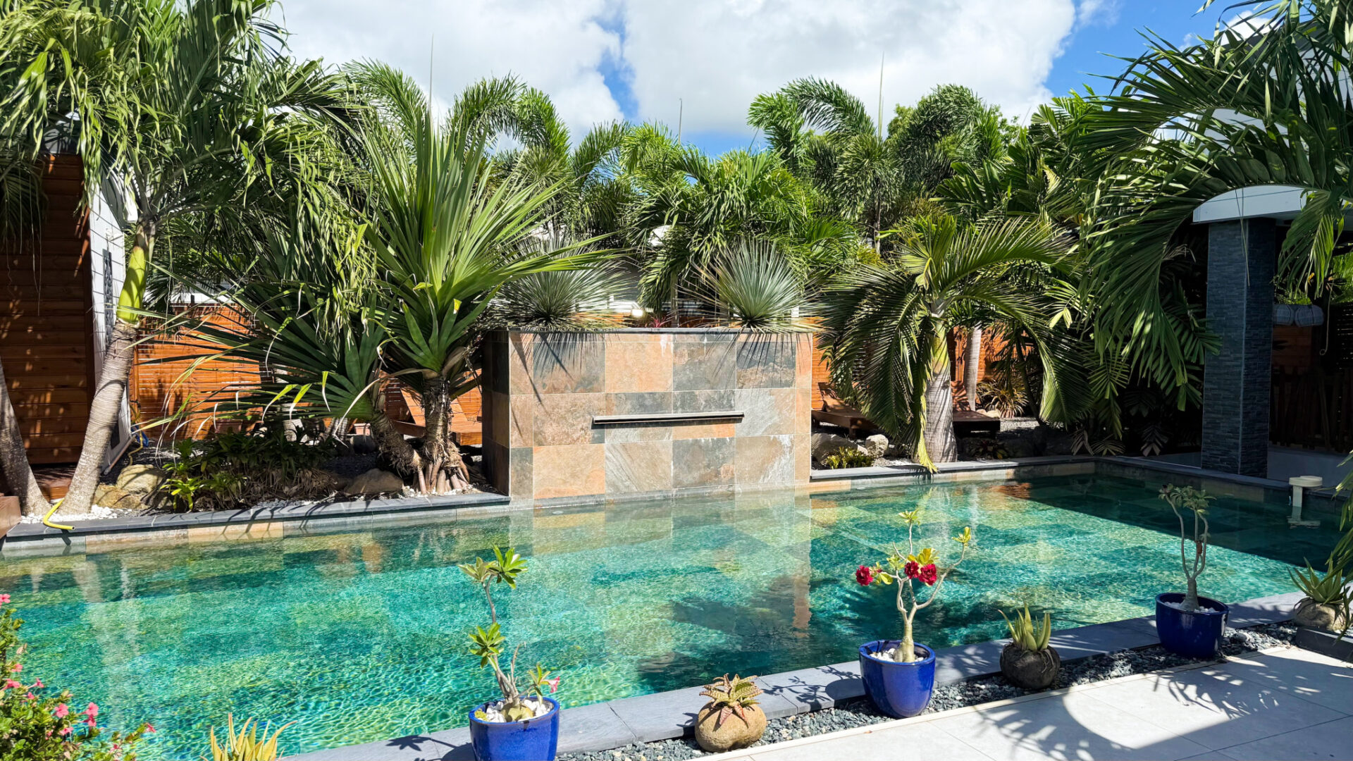 villa gosier piscine exterieure