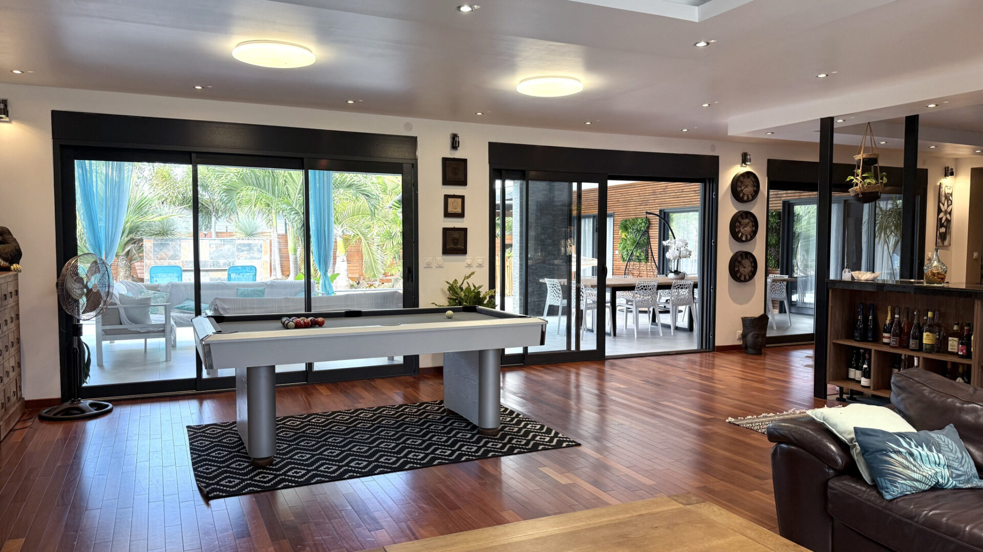 villa gosier salon