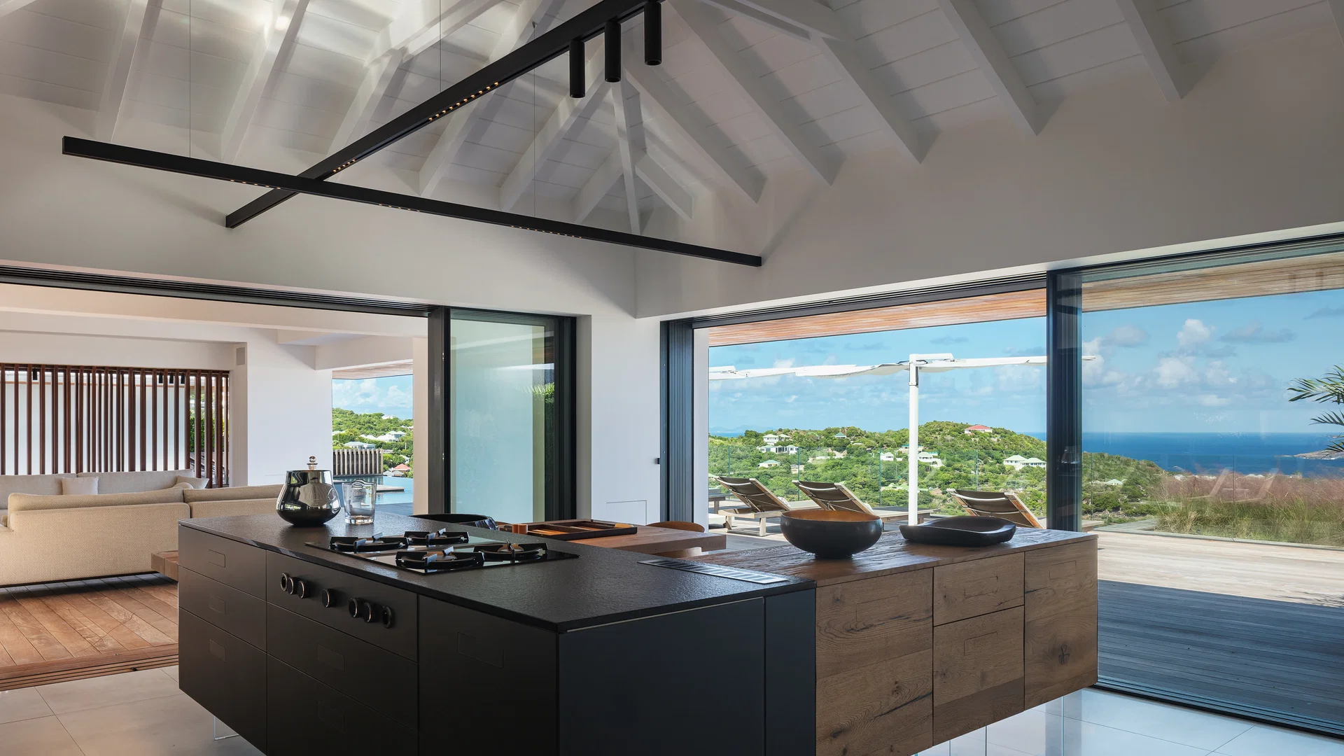villa st barth cuisine