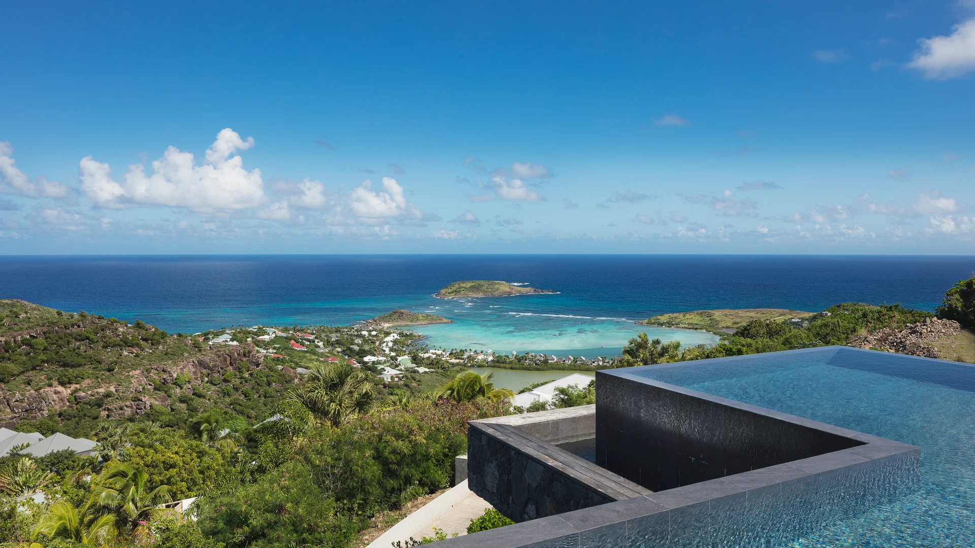 villa st barth vue mer